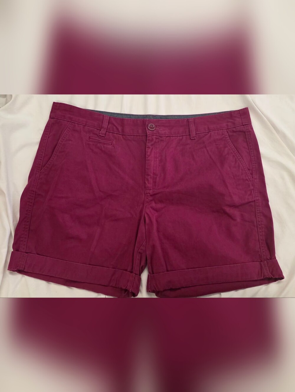 Eddie Bauer Berry Pink Women's Bermuda Shorts